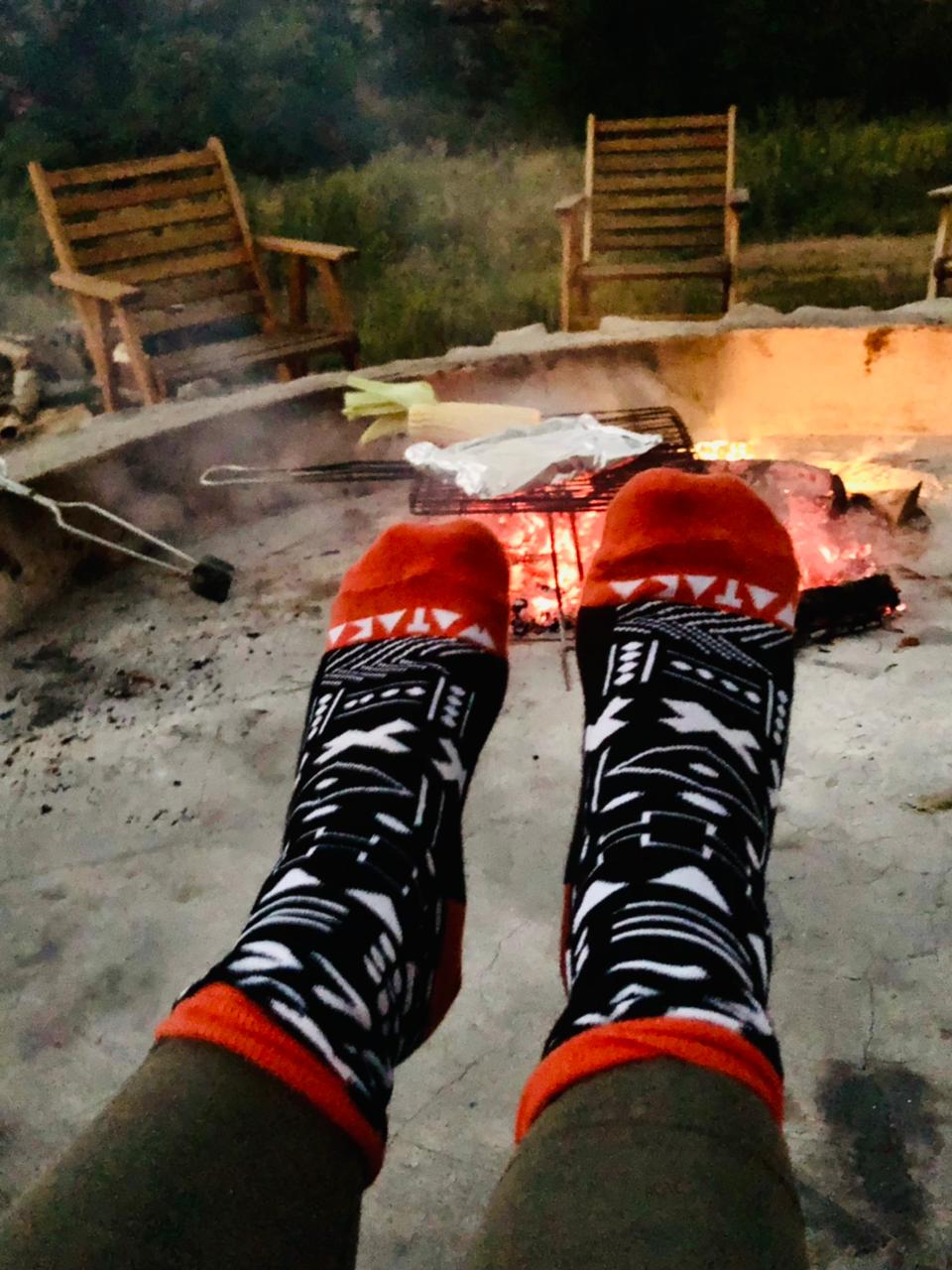 Mudcloth Socks