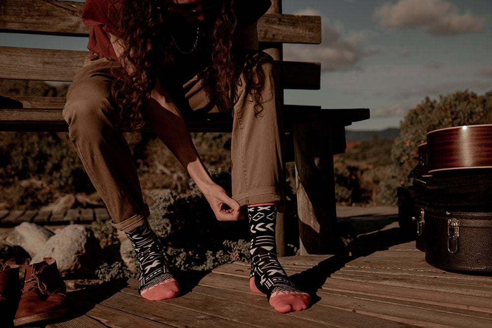 Mudcloth Socks