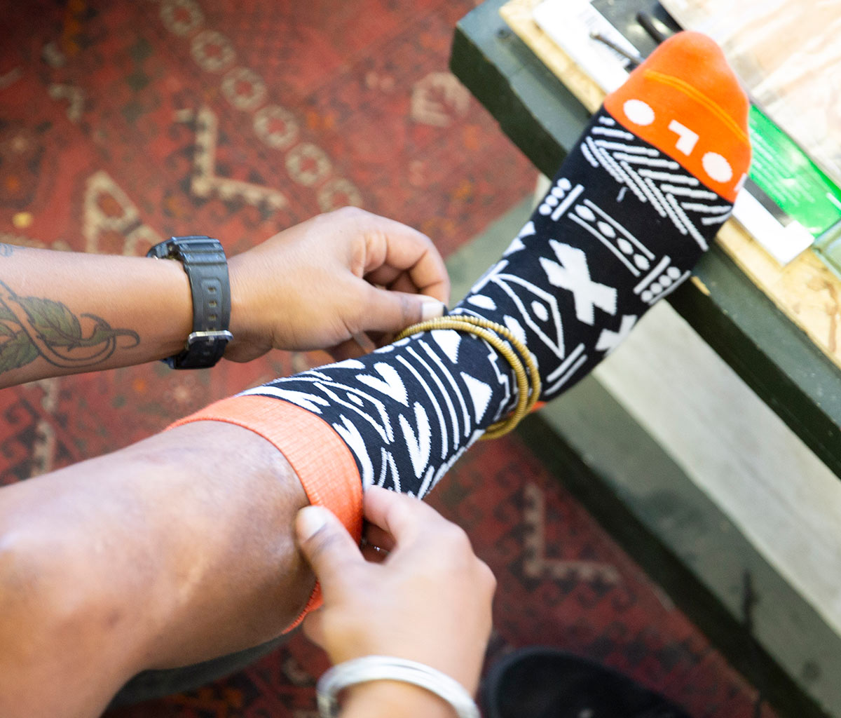 Mudcloth Socks