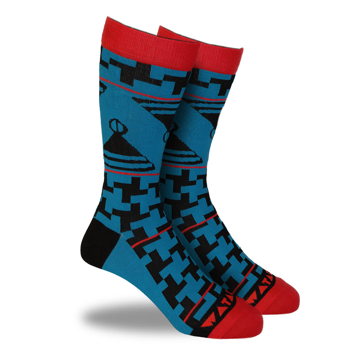 Basotho Blue Socks