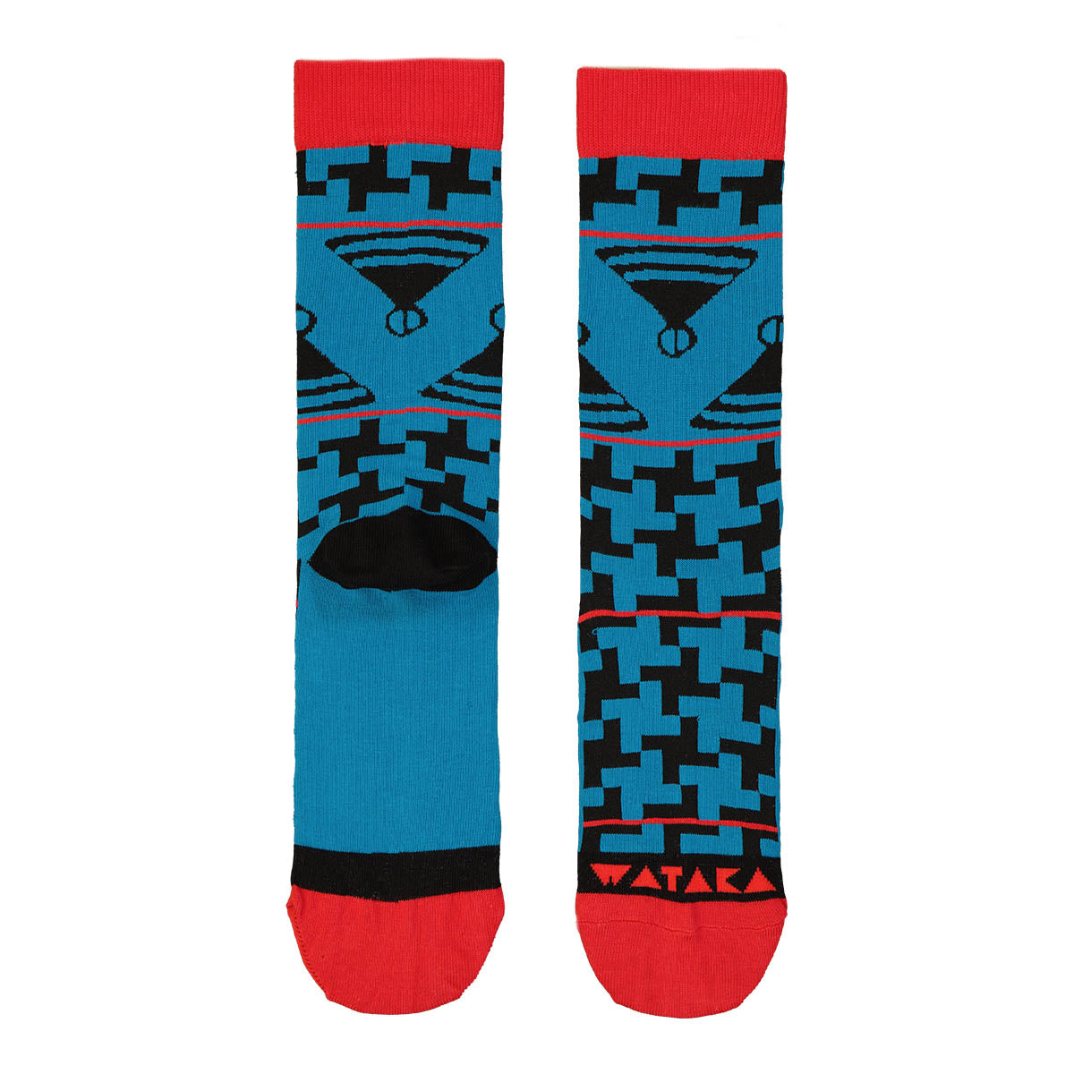 Basotho Blue Socks